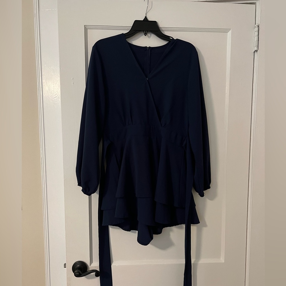 Navy romper
